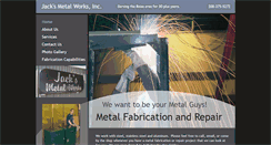 Desktop Screenshot of jacksmetalworks.com